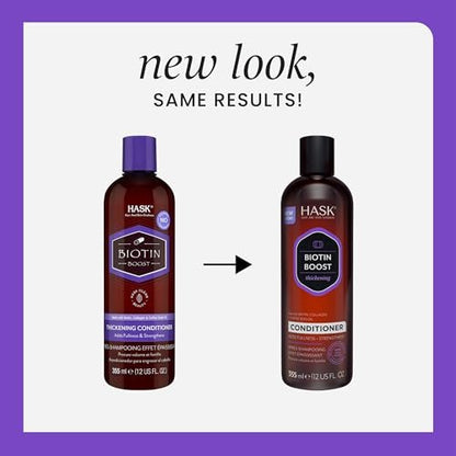 Hask Biotin Boost Thickening Conditioner for Fine Hair - 12 Fl Oz