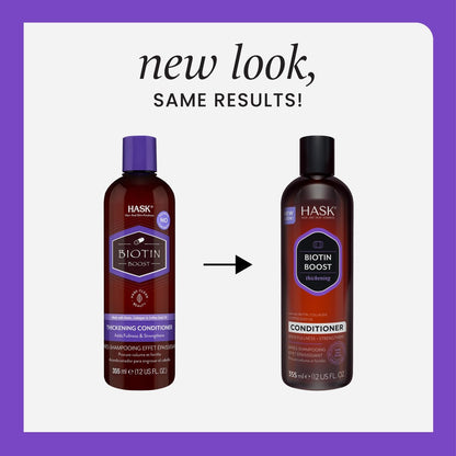 Hask Biotin Boost Thickening Conditioner for Fine Hair - 12 Fl Oz