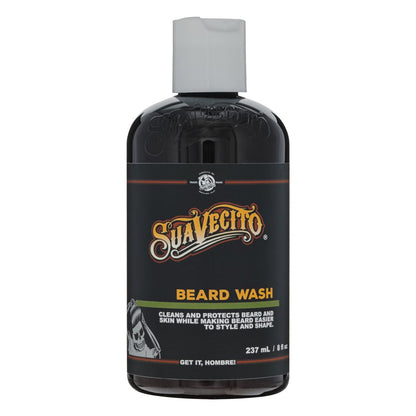Suavecito Beard Wash - Cleansing & Styling Beard Face Wash for Men, 8 oz Avelisse