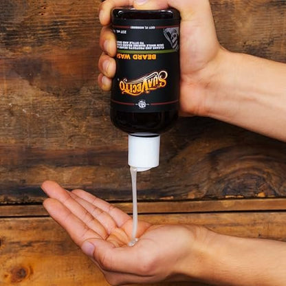 Suavecito Beard Wash - Cleansing & Styling Beard Face Wash for Men, 8 oz Avelisse