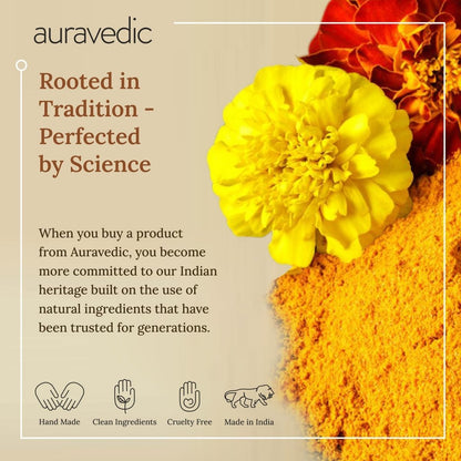 Auravedic Kumkumadi Oil & Skin Oil Combo – Saffron, Turmeric & Winter Cherry Infused Face Moisturizer – Hydrating & Nourishing for All Skin Types – 3.38 Fl Oz (100ml) Avelisse