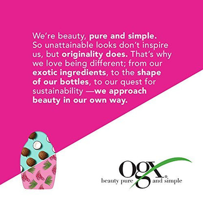 OGX Extra Strength Refresh + Restore Dry Shampoo with Coconut Miracle Oil, 5 oz Avelisse