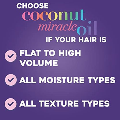 OGX Extra Strength Refresh + Restore Dry Shampoo with Coconut Miracle Oil, 5 oz Avelisse