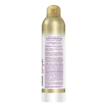 OGX Extra Strength Refresh + Restore Dry Shampoo with Coconut Miracle Oil, 5 oz Avelisse
