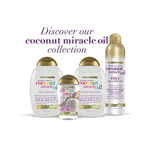 OGX Extra Strength Refresh + Restore Dry Shampoo with Coconut Miracle Oil, 5 oz Avelisse