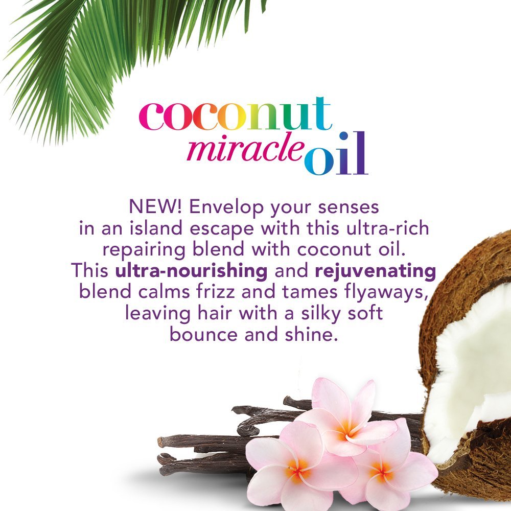 OGX Extra Strength Refresh + Restore Dry Shampoo with Coconut Miracle Oil, 5 oz Avelisse