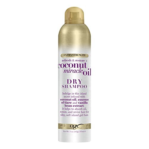 OGX Extra Strength Refresh + Restore Dry Shampoo with Coconut Miracle Oil, 5 oz Avelisse