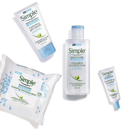 Simple Water Boost Hydrating Gel Cream - 1.7 oz Face Moisturizer for All Skin Types