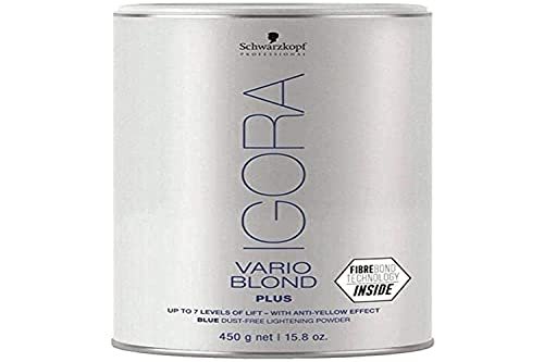 Schwarzkopf Professional IGORA Vario Blond Plus Powder - 15.8 oz (Blue) - görsel 2