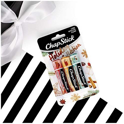 ChapStick Holiday Collection 3-Pack: Cinnamon, Caramel Creme & Cocoa Lip Balm - görsel 4