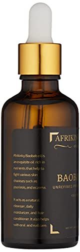 AFRIKINKY Baobab Oil - Unrefined Cold Pressed Premium Fresh 50ml - 100% Pure for Skin, Hair, Nails & Massage - görsel 12