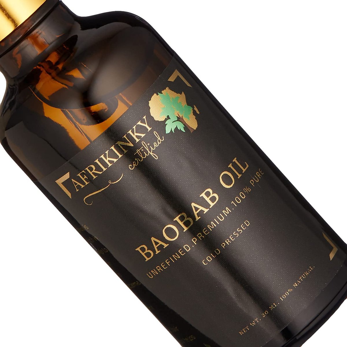 AFRIKINKY Baobab Oil - Unrefined Cold Pressed Premium Fresh 50ml - 100% Pure for Skin, Hair, Nails & Massage - görsel 13