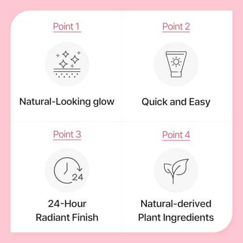 COSNORI W. Dress Tone-up Cream - Natural Skin Tone Balancer, Hydrating & Sebum Control Face and Body Moisturizer - Vegan & Cruelty-Free (1.7 fl. oz.) Avelisse