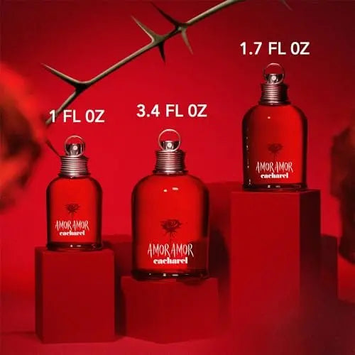 Cacharel Amor Amor Eau de Toilette for Women - 1.0 Fl Oz - Floral Fruity Fragrance with Blackcurrant, Lily of the Valley & Vanilla Avelisse