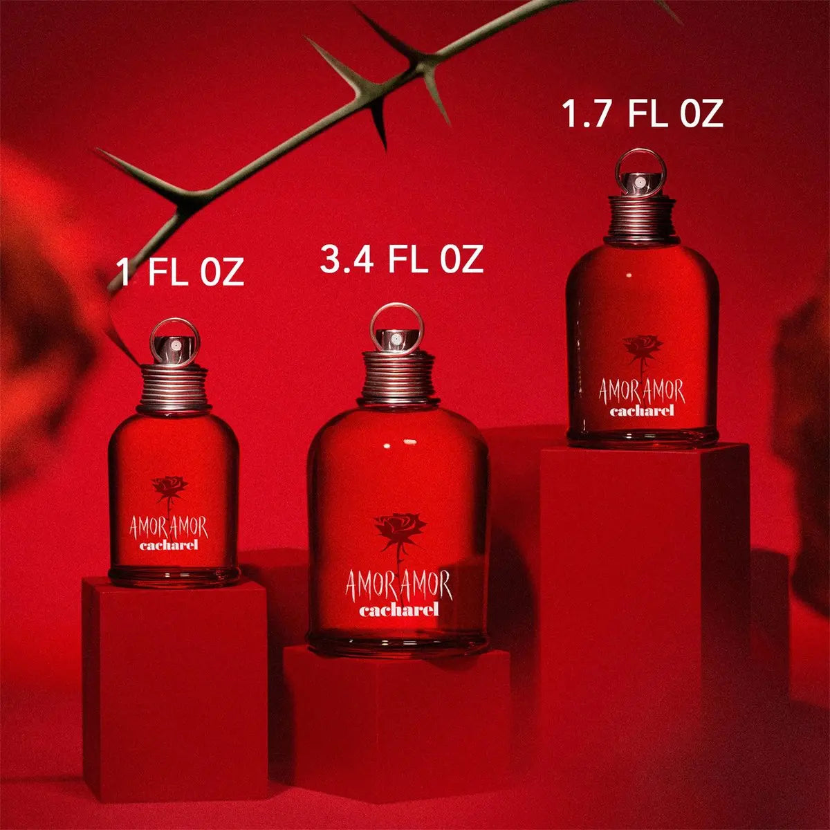 Cacharel Amor Amor Eau de Toilette for Women - 1.0 Fl Oz - Floral Fruity Fragrance with Blackcurrant, Lily of the Valley & Vanilla Avelisse