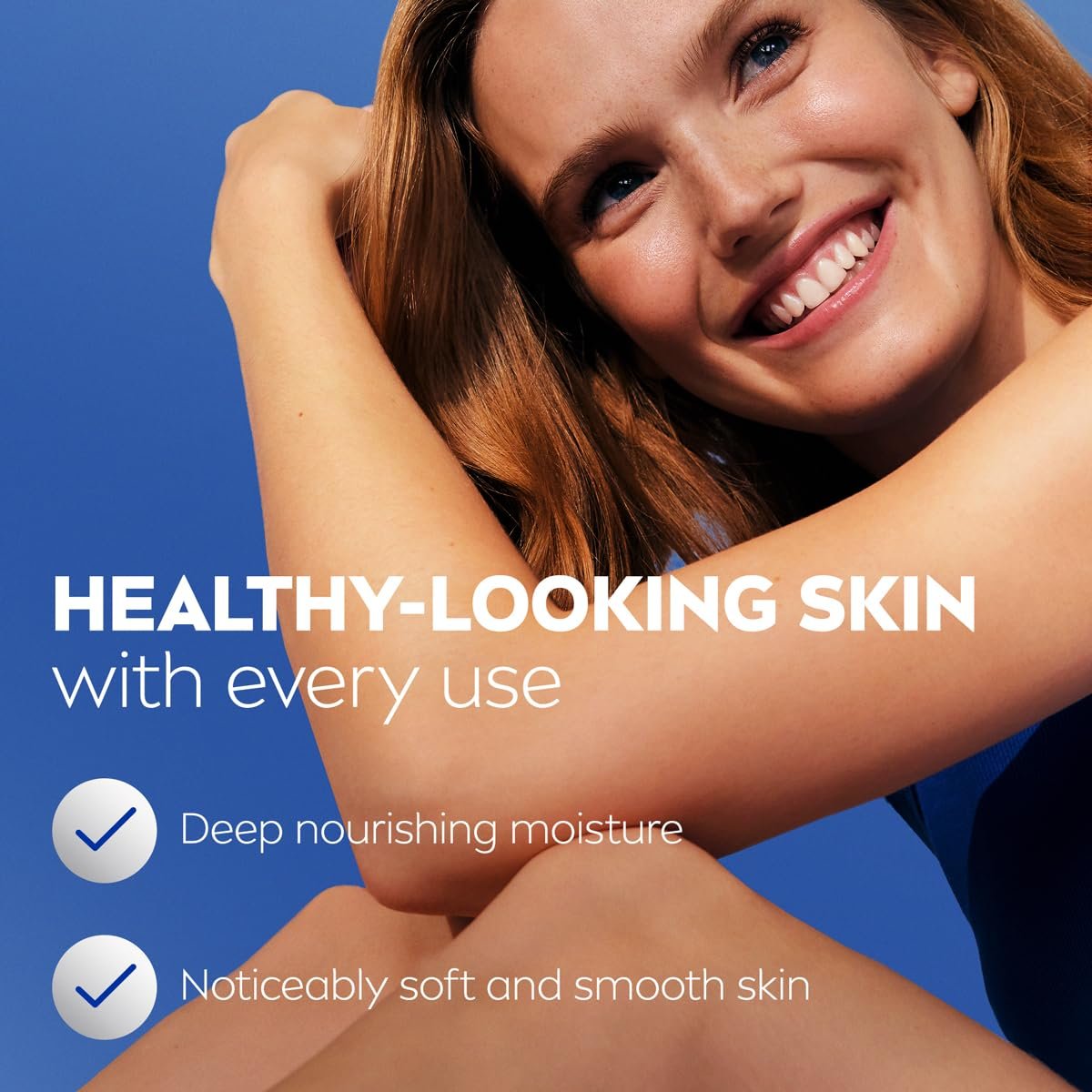 NIVEA Essentially Enriched Body Lotion for Very Dry Skin, 33.8 Fl Oz Pump Bottle with Hyaluronic Acid, Almond Oil & Deep Nourishing Serum, 72-Hour Moisture Avelisse