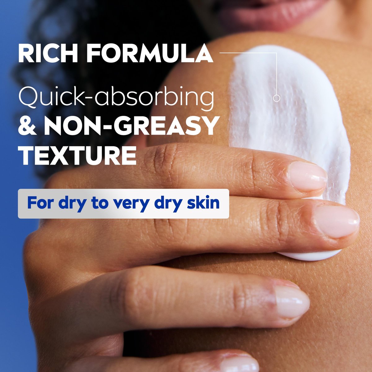 NIVEA Essentially Enriched Body Lotion for Very Dry Skin, 33.8 Fl Oz Pump Bottle with Hyaluronic Acid, Almond Oil & Deep Nourishing Serum, 72-Hour Moisture Avelisse