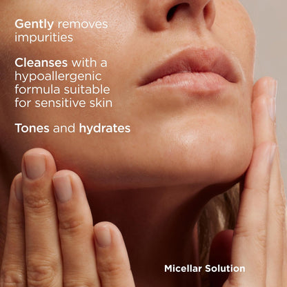 ISDIN Micellar 4-in-1 Facial Cleansing Water - Hydrating Toner & Makeup Remover for Sensitive Skin, 13.5 Fl Oz Avelisse
