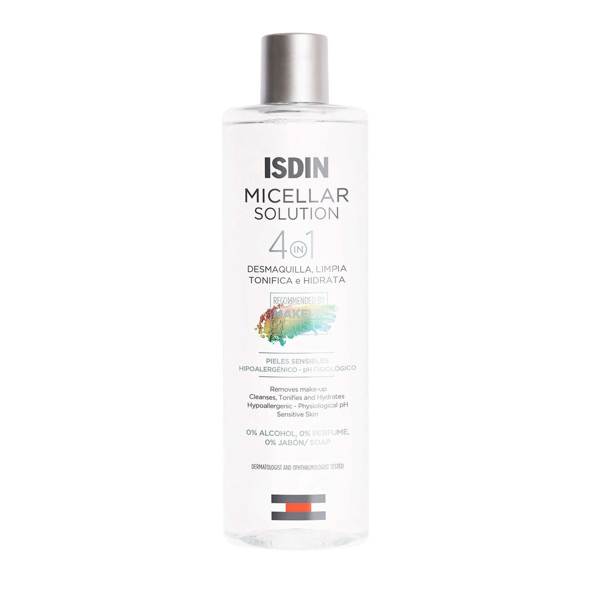 ISDIN Micellar 4-in-1 Facial Cleansing Water - Hydrating Toner & Makeup Remover for Sensitive Skin, 13.5 Fl Oz Avelisse