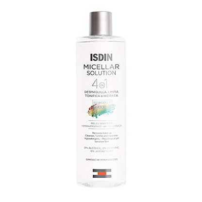 ISDIN Micellar 4-in-1 Facial Cleansing Water - Hydrating Toner & Makeup Remover for Sensitive Skin, 13.5 Fl Oz Avelisse