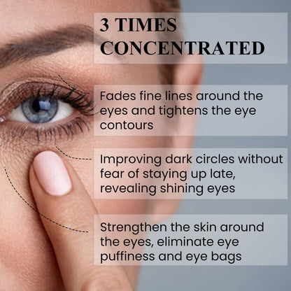 Kleem Under Eye Cream for Dark Circles and Puffy Eyes - Anti Aging Eye Cream with Peptides and Niacinamide - Reduces Eye Bags, Crow's Feet, Fine Lines & Sagginess - 0.51 oz Avelisse