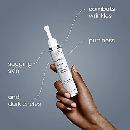 Kleem Under Eye Cream for Dark Circles and Puffy Eyes - Anti Aging Eye Cream with Peptides and Niacinamide - Reduces Eye Bags, Crow's Feet, Fine Lines & Sagginess - 0.51 oz Avelisse