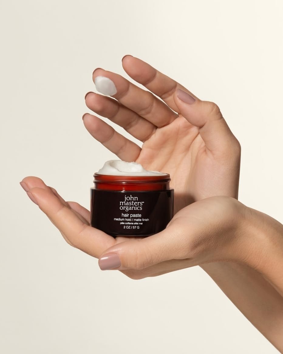 John Masters Organics Hair Paste - Matte Finish, Honey & Beeswax, 2 oz Avelisse