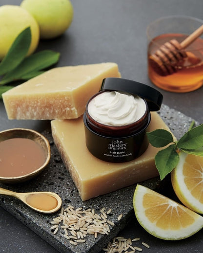 John Masters Organics Hair Paste - Matte Finish, Honey & Beeswax, 2 oz Avelisse