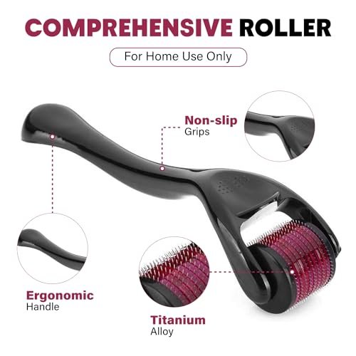 RadBizz Derma Roller and Storage Case - 0.25mm Titanium Microneedling Tool for Face - görsel 6