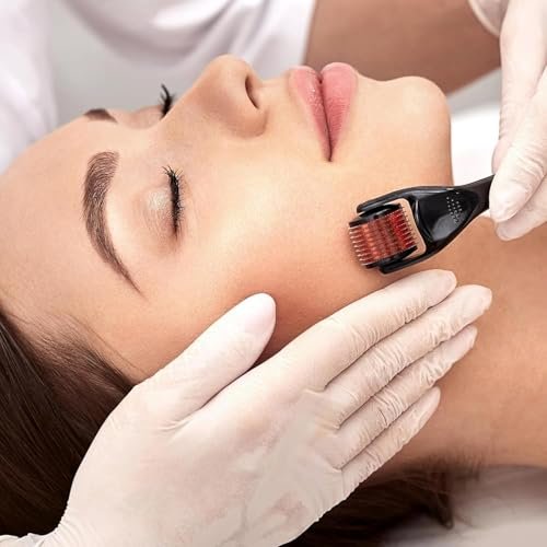 RadBizz Derma Roller and Storage Case - 0.25mm Titanium Microneedling Tool for Face - görsel 13