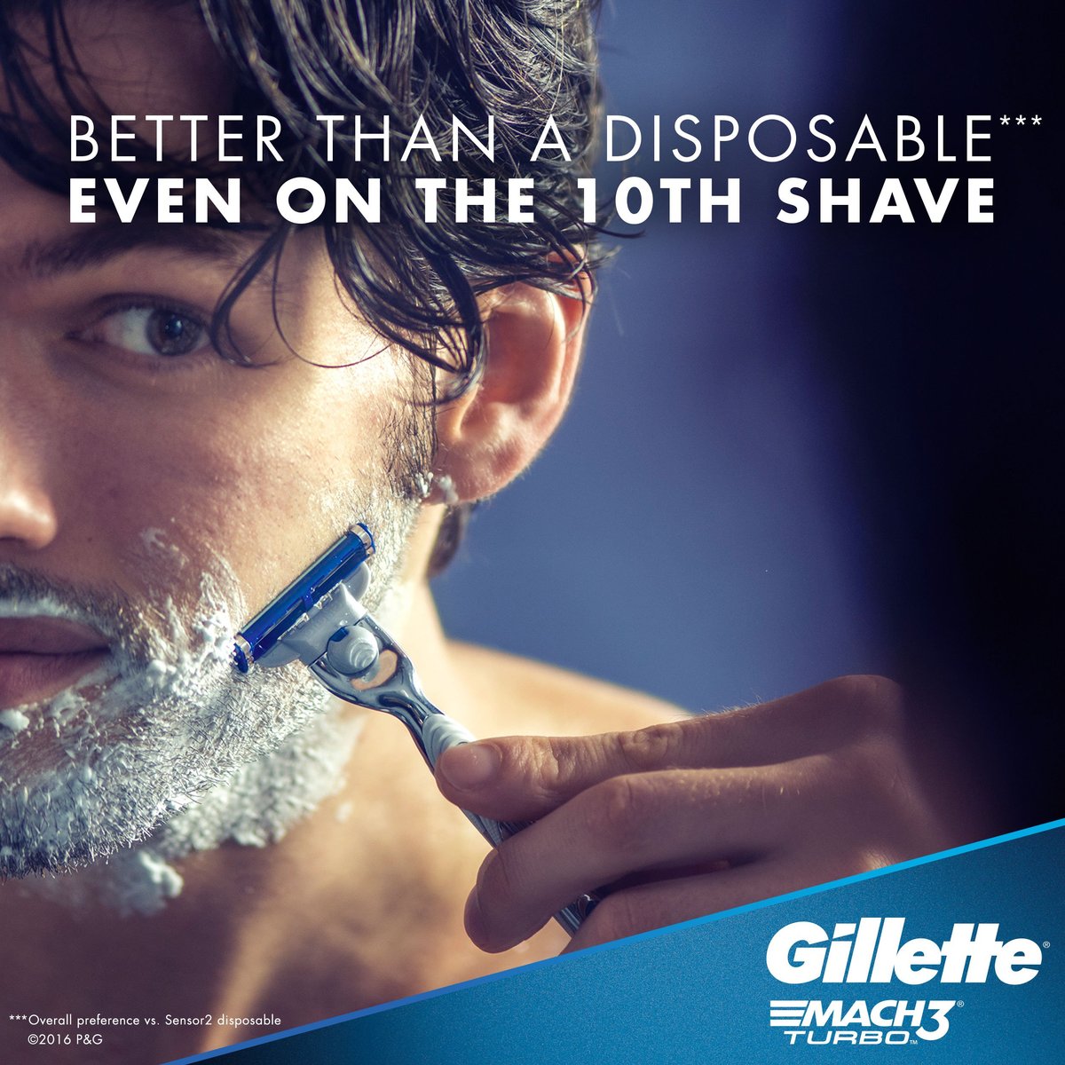 Gillette Mach3 Turbo Cartridges, 4 Count - Precision Razor Blade Refills Avelisse