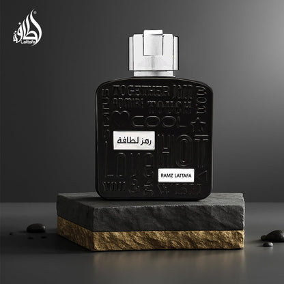Lattafa Ramz Silver Eau de Parfum for Unisex - 3.4 oz / 100 ml Avelisse