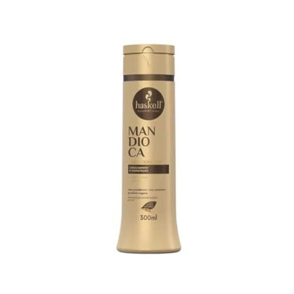 Haskell Manioc Conditioner 300ml - Nourishing Silicone Conditioner for Curly & Fine Hair