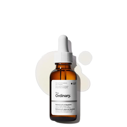 The Ordinary Retinol 0.2% in Squalane - Gentle Anti-Aging Face Serum, 1 fl oz
