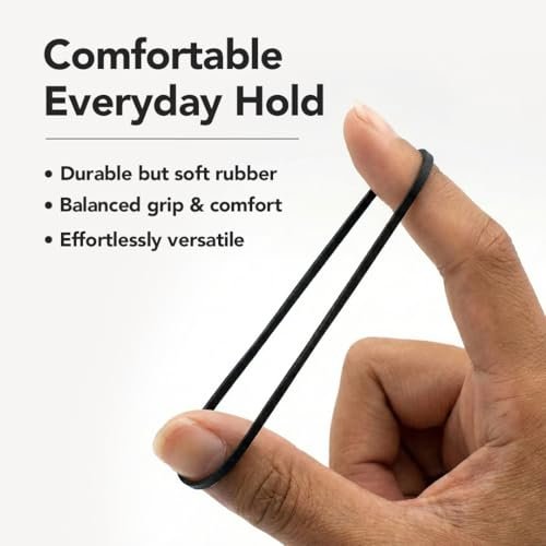 ANNIE 1000 Black Mini Rubber Bands – 1/2" Durable Elastic Hair & Braiding Bands (Secure, Stretchy, Strong) - görsel 3