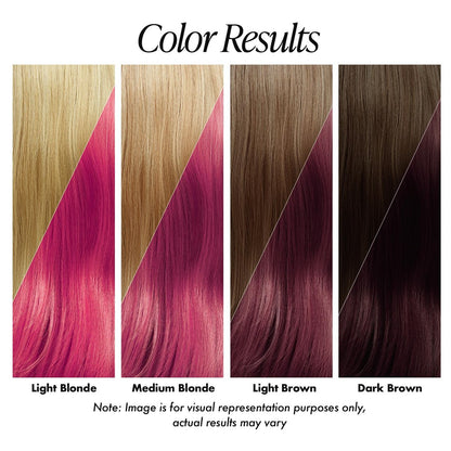Adore Semi Permanent Hair Color 142 Pink Blush (2 Pack) - Vegan & Cruelty-Free Pink Hair Dye, No Ammonia, No Peroxide, No Alcohol, 4 Fl Oz Each Avelisse