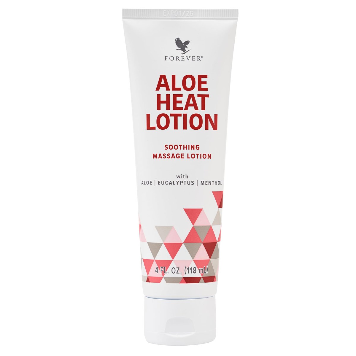 Forever Living Aloe Heat Lotion with Menthol and Eucalyptus – 4 fl oz Avelisse