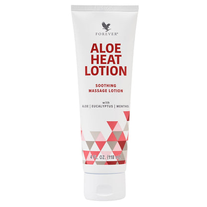 Forever Living Aloe Heat Lotion with Menthol and Eucalyptus – 4 fl oz Avelisse