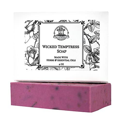 Art of the Root Wicked Temptress Shea Herbal Soap Bar – Handmade with Herbs & Essential Oils for Love, Attraction, Passion & Seduction Rituals (4 oz) - görsel 2