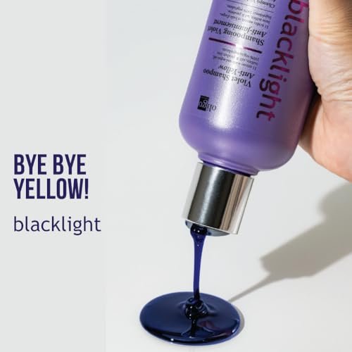 Oligo Professionnel Blacklight Violet Shampoo - Sulfate-Free Purple Shampoo for Blondes, Eliminate Yellow Tones, Hydrating Formula with Argan Oil, 8.5 oz Avelisse