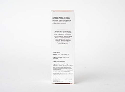 Skin Essence Organics Rosehip Seed Oil - Authentic, Cold-Pressed, & Certified Organic (30ml)