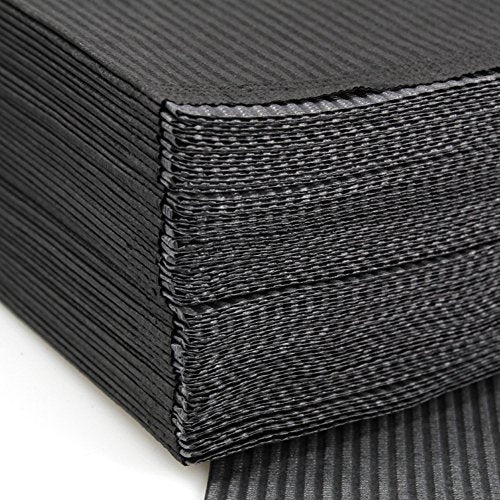 Hisight Disposable Dental Bibs 125-Pack - Black 13x17 Waterproof Tattoo Table Covers & Hygiene Sheets - görsel 10
