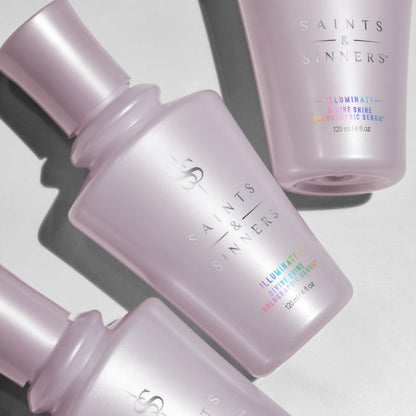 Saints & Sinners Illuminati Divine Shine Holographic Serum - Award-Winning Smoothing Hair Serum with Thermal & Environmental Protection, Adds Brilliant Shine (4 oz) Avelisse