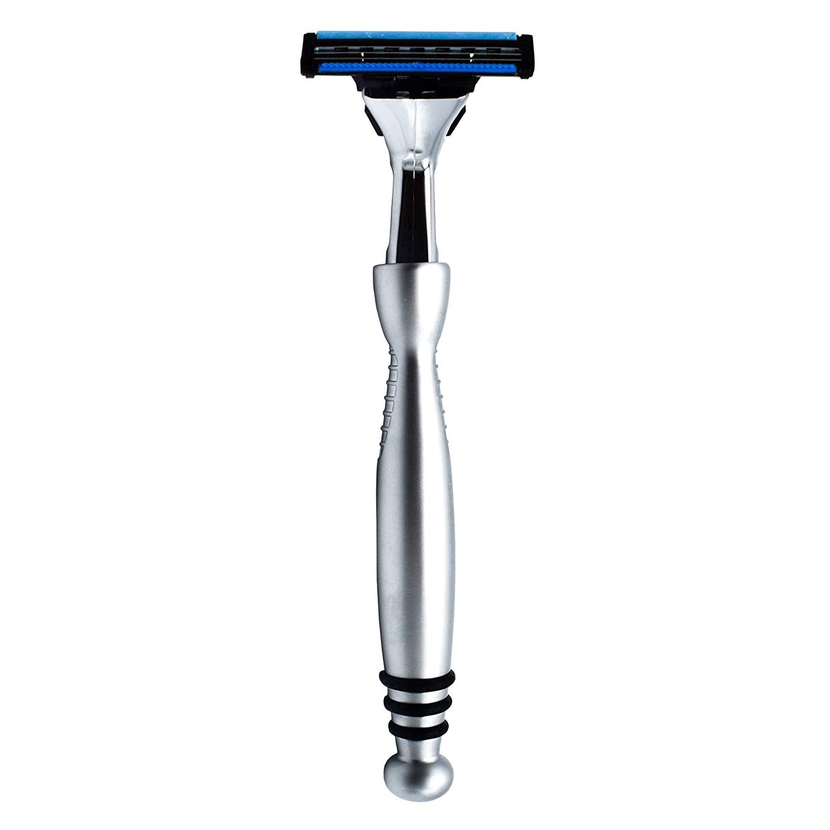 Taconic Shave Heavyweight Triple Blade Pivot Head Razor – Compatible with Gillette Sensor & Sensor Excel – Chrome Finish Avelisse