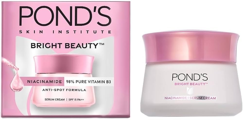 POND'S Bright Beauty Day Cream 35g - Moisturizer with SPF for Radiant Skin - görsel 1