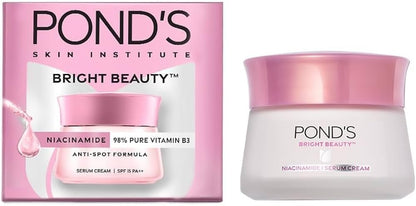 POND'S Bright Beauty Day Cream 35g - Moisturizer with SPF for Radiant Skin