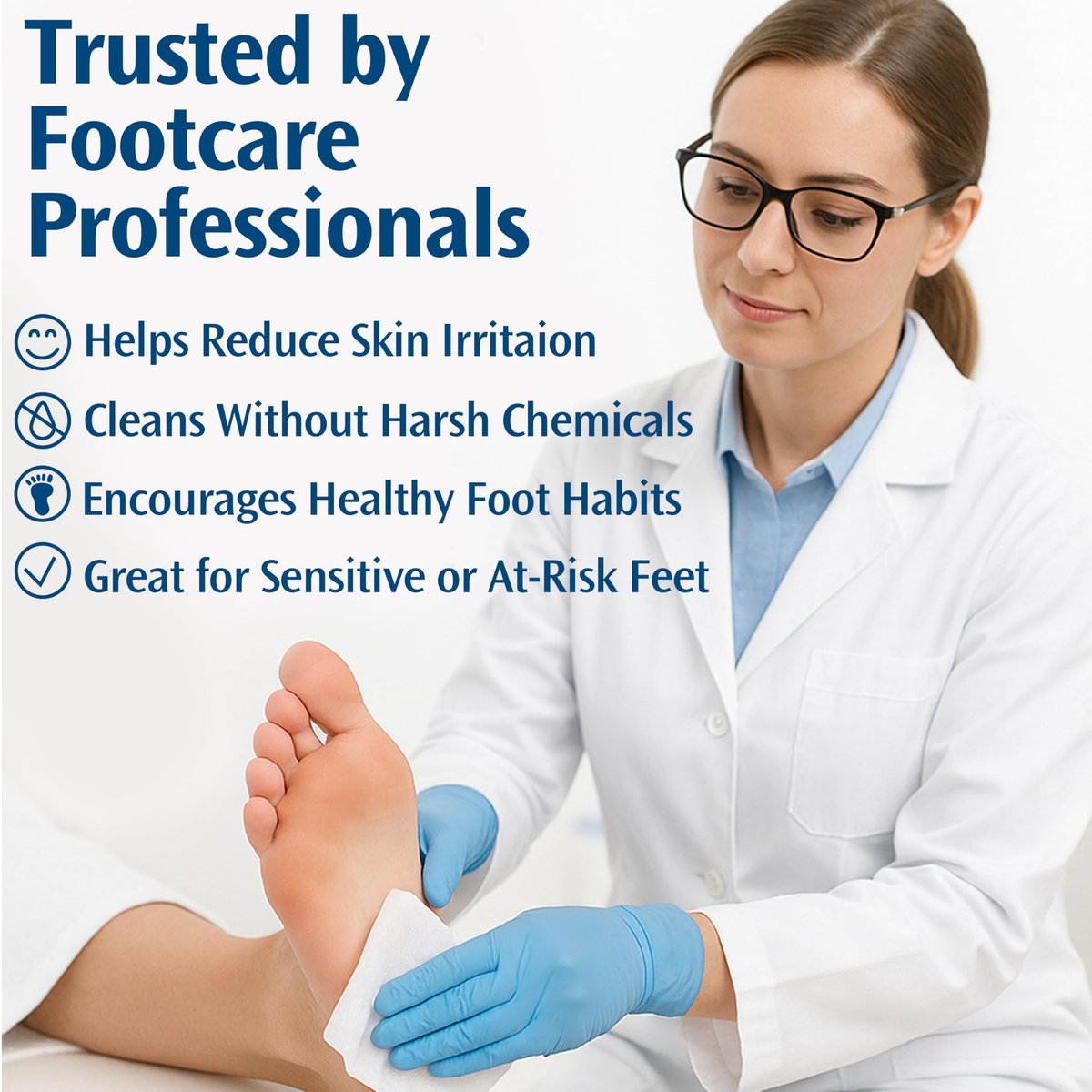 PediFix Tea Tree Ultimates Foot Wipes – Natural Deodorizing & Cleansing with Tea Tree Oil, Peppermint & Aloe Vera for Odor & Sweat Relief, 25 Count - görsel 7