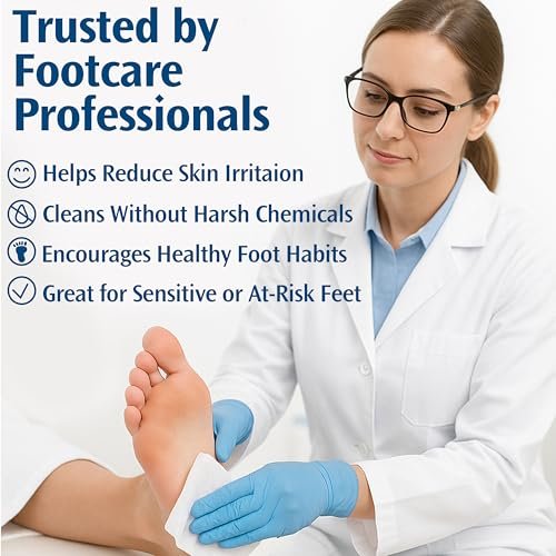 PediFix Tea Tree Ultimates Foot Wipes – Natural Deodorizing & Cleansing with Tea Tree Oil, Peppermint & Aloe Vera for Odor & Sweat Relief, 25 Count - görsel 8