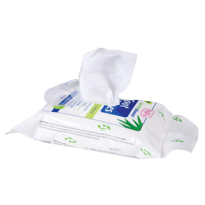 PediFix Tea Tree Ultimates Foot Wipes – Natural Deodorizing & Cleansing with Tea Tree Oil, Peppermint & Aloe Vera for Odor & Sweat Relief, 25 Count