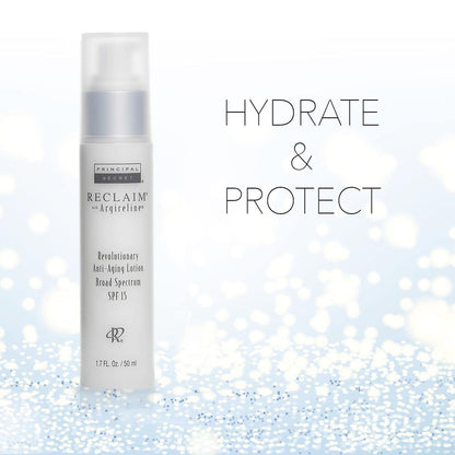 Principal Secret Reclaim Anti-Aging Lotion with Argireline, Green & White Tea, SPF 15 - 1.7 oz